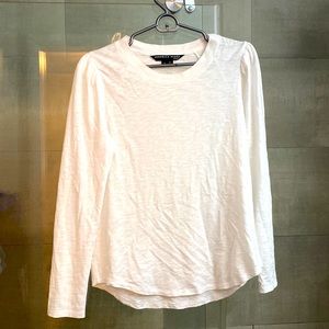 Veronica beard white mason too size medium